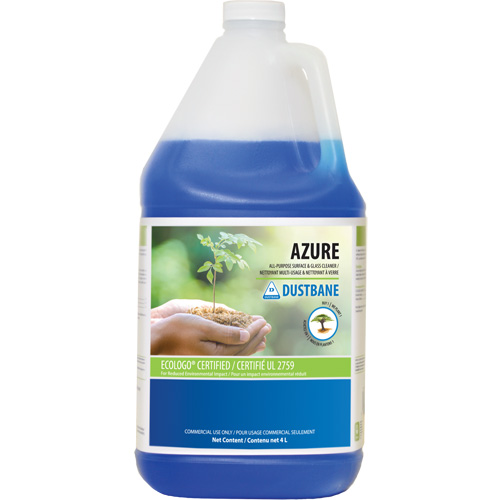 Nettoyants pour verre et fen&ecirc;tres Azure, 4 L, Cruche TGS INDUSTRIEL