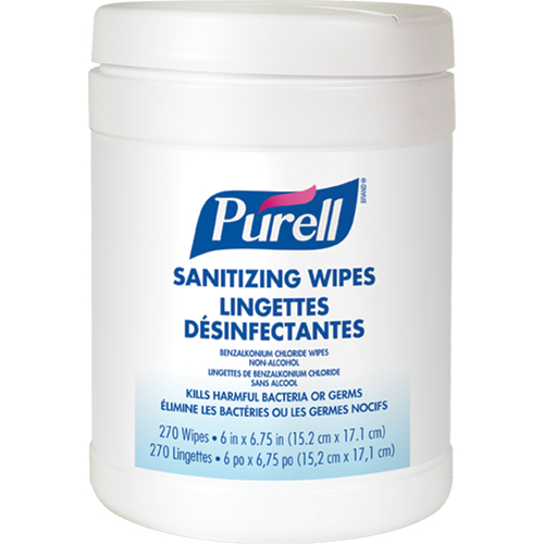Lingettes antiseptiques pour les mains, Contenant TGS INDUSTRIEL