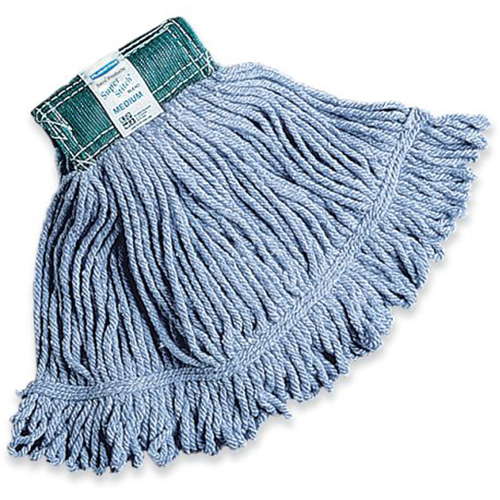 Vadrouille mouill&eacute;e Super Stitch, Finition de plancher, Coton/Fil, 15,7 oz, Style Boucle TGS INDUSTRIEL