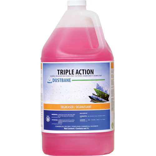 Action triple - nettoyant, d&eacute;graissant et d&eacute;sinfectant, 5 L, Cruche TGS INDUSTRIEL