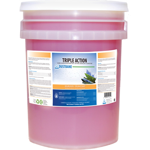 Triple Action Disinfecting Cleaner & Degreaser, 20 L, Pail TGS INDUSTRIEL