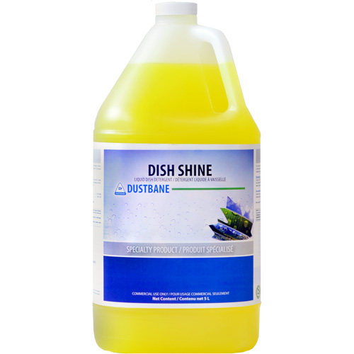 D&eacute;tergent Dish Shine, Liquide, 5 L, Citron TGS INDUSTRIEL