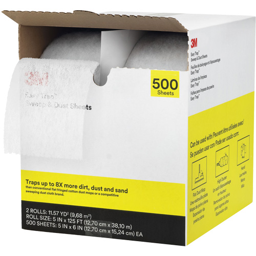 Easy Trap Dusters, Microfibre, White TGS INDUSTRIEL
