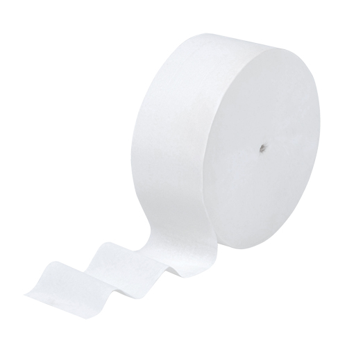 Papier hygi&eacute;nique JRT junior Scott, Rouleau Sans rouleau central, 1 Pli, Longueur 2300', Blanc TGS INDUSTRIEL