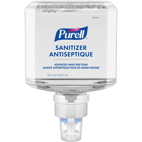 D&eacute;sinfectant pour les mains avanc&eacute; en mousse ES8, 1200 ml, Cartouche de recharge, 70 % alcool TGS INDUSTRIEL