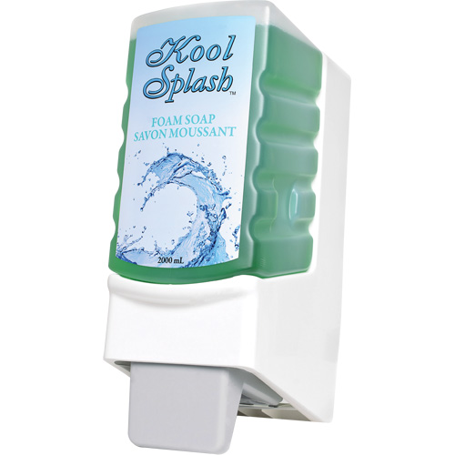 Savon apaisant &agrave; l'alo&egrave;s Kool Splash, Mousse, 2 L, Parfum&eacute; TGS INDUSTRIEL