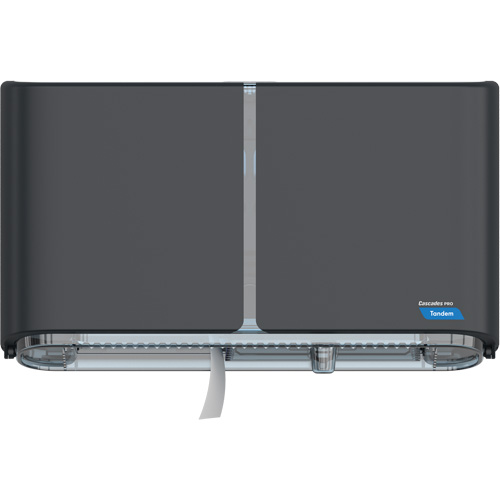 Distributeur de papier hygi&eacute;nique en rouleaux g&eacute;ants doubles Pro Tandem, Multiple Capacit&eacute; du rouleau TGS INDUSTRIEL