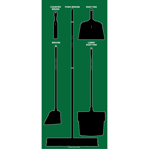 Tableau silhouett&eacute; sec Ultra Aluma-Lite (Anglais seulement) TGS INDUSTRIEL