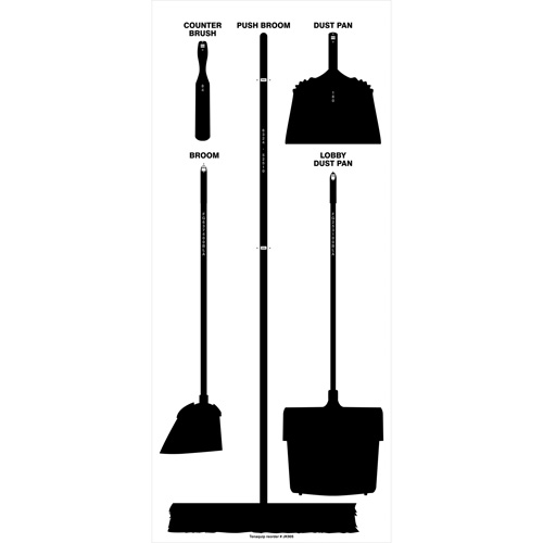 Tableau silhouett&eacute; sec Ultra Aluma-Lite (Anglais seulement) TGS INDUSTRIEL