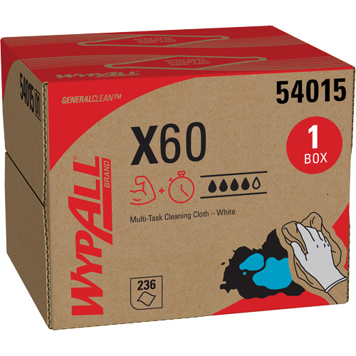 X60 Wipers, All-Purpose, 16-3/4" L x 11" W TGS INDUSTRIEL