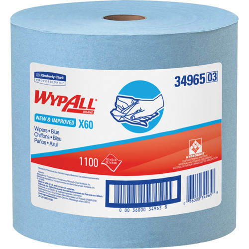 Chiffons X60, Tout usage, 13-1/2" lo x 12-1/2" la TGS INDUSTRIEL
