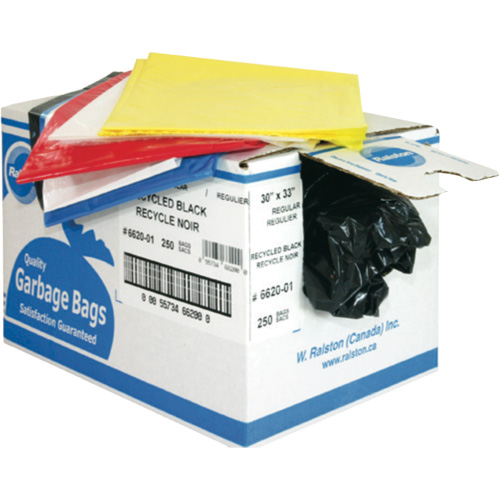 Sacs &agrave; d&eacute;chets industriels, 3T-Fort, 35" la x 50" lo, 2,7 mils, Orange TGS INDUSTRIEL