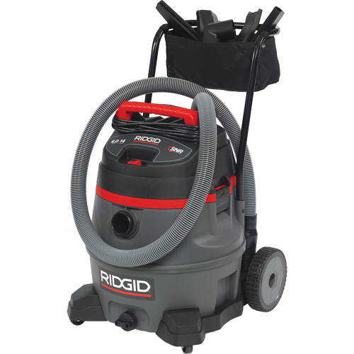 NXT Industrial Vacuum with Cart, Wet-Dry, 6 HP, 14 US Gal. (53 Litres) TGS INDUSTRIEL