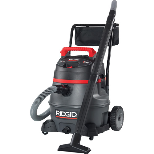 NXT Industrial Vacuum with Cart, Wet-Dry, 6 HP, 14 US Gal. (53 Litres) TGS INDUSTRIEL