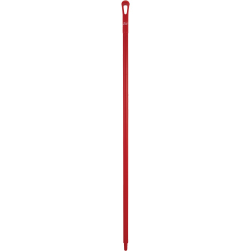 Manche ultra hygi&eacute;nique, Balai/Grattoir/Raclette, Rouge, Ergonomique, 59" lo TGS INDUSTRIEL