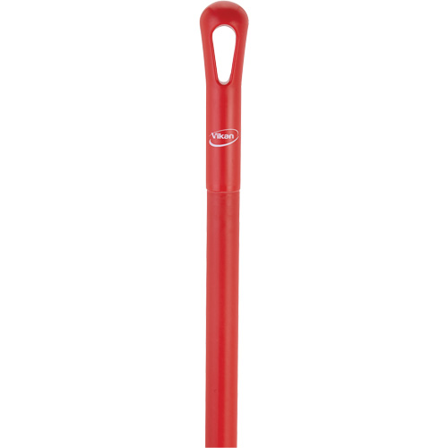 Manche ultra hygi&eacute;nique, Balai/Grattoir/Raclette, Rouge, Ergonomique, 59" lo TGS INDUSTRIEL