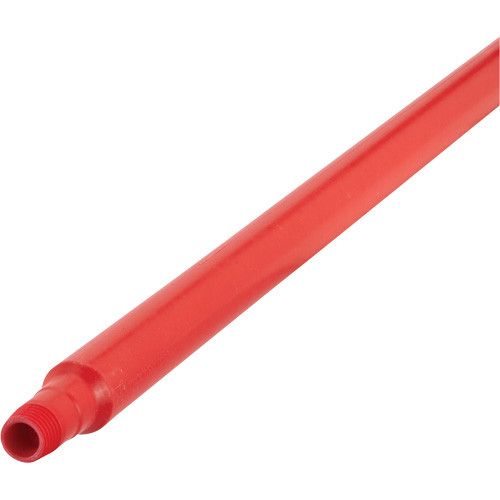Manche ultra hygi&eacute;nique, Balai/Grattoir/Raclette, Rouge, Ergonomique, 59" lo TGS INDUSTRIEL