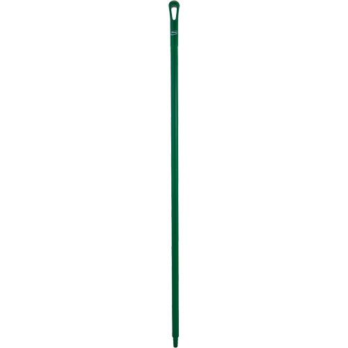 Manche ultra hygi&eacute;nique, Balai/Grattoir/Raclette, Vert, Ergonomique, 59" lo TGS INDUSTRIEL