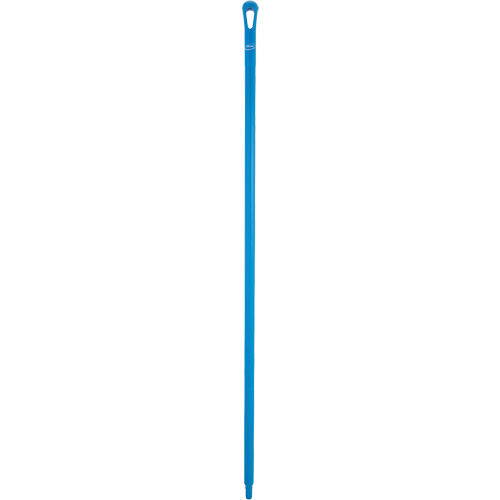 Ultra Hygiene Handle, Broom/Scraper/Squeegee, Blue, Ergonomic, 59" L TGS INDUSTRIEL