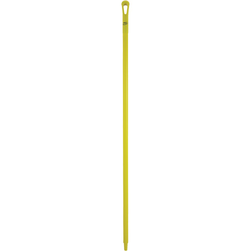 Manche ultra hygi&eacute;nique, Balai/Grattoir/Raclette, Jaune, Ergonomique, 59" lo TGS INDUSTRIEL