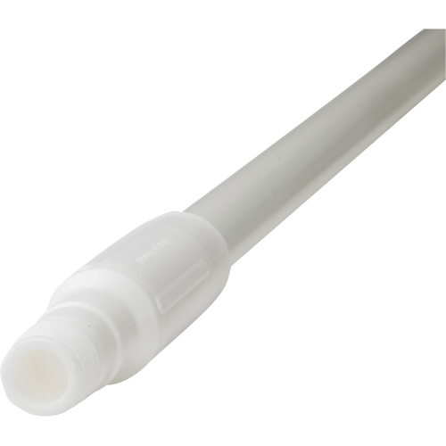 Handle, Broom/Scraper/Squeegee, White, Standard, 59" L TGS INDUSTRIEL