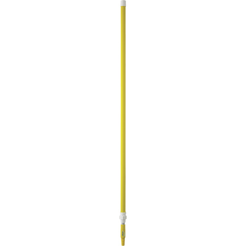 Manche de brosse pour plateforme, Brosse/Support &agrave; tampon, Jaune, T&eacute;lescopique, 62"-113" lo TGS INDUSTRIEL