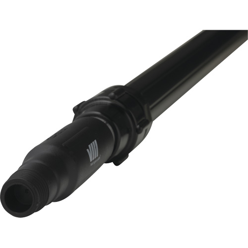 Manche de brosse pour plateforme, Brosse/Support &agrave; tampon, Noir, T&eacute;lescopique, 62"-113" lo TGS INDUSTRIEL