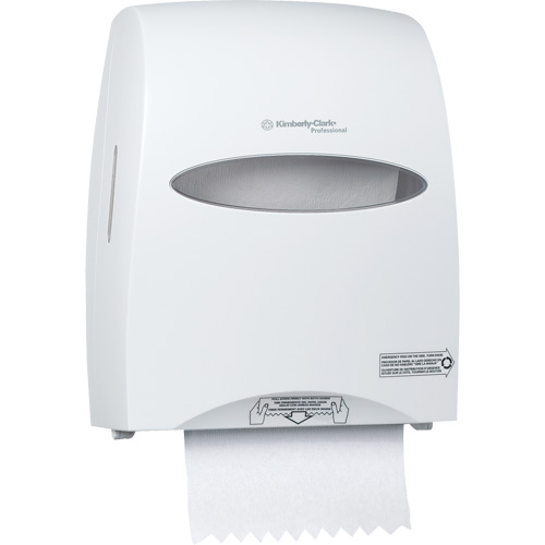 Distributeur de serviettes en rouleaux durs Sanitouch, Manuel/Sans contact, 12,63" la x 10,2" p x 16,13" h TGS INDUSTRIEL