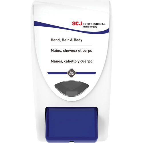 Cleanse Shower Dispenser, Pump, 1000 ml Capacity, Cartridge Refill Format TGS INDUSTRIEL