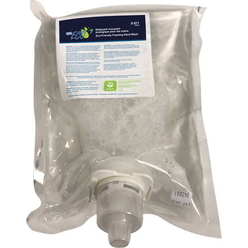 Savon &agrave; mains &eacute;cologique, Mousse, 1 L, Sans parfum TGS INDUSTRIEL