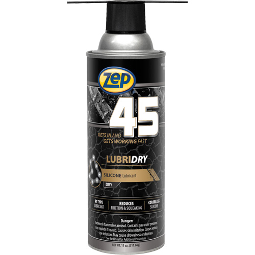 45 Lubridry Silicone-Based Dry Lubricant, Aerosol Can TGS INDUSTRIEL