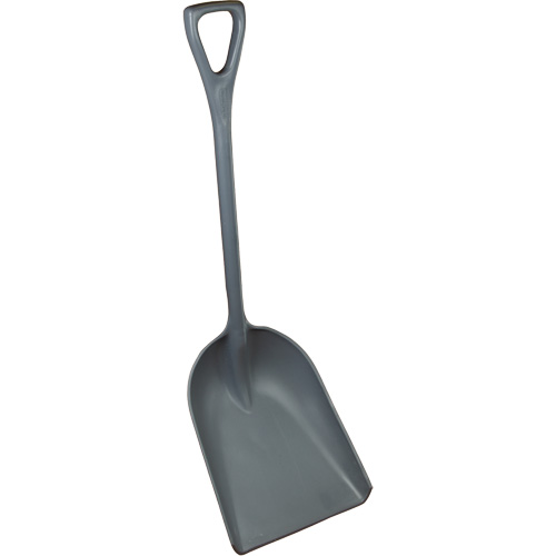 One-Piece Regrind Shovel, Plastic, Polypropylene Blade, D-Grip Handle, 25" Long TGS INDUSTRIEL