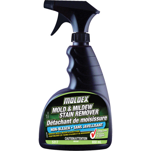 Non-Bleach Mold & Mildew Stain Remover, 650 ml, Trigger Bottle TGS INDUSTRIEL