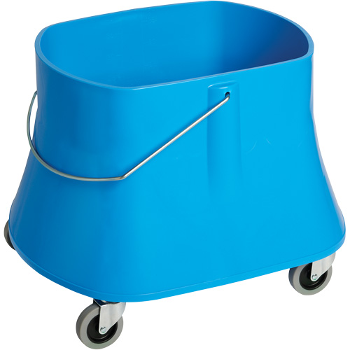 Seau pour vadrouille Champ, Capacit&eacute; de 10 gal. US (40 pintes), Bleu TGS INDUSTRIEL
