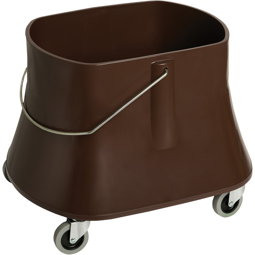 Seau pour vadrouille Champ, Capacit&eacute; de 10 gal. US (40 pintes), Brun TGS INDUSTRIEL