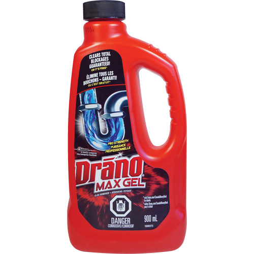 Produit d&eacute;bouchant pour drain Max Gel de Drano TGS INDUSTRIEL