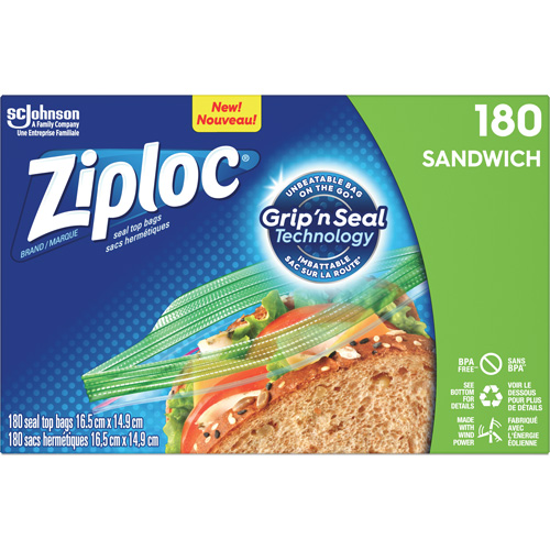 Ziploc&reg; Sandwich Bags TGS INDUSTRIEL