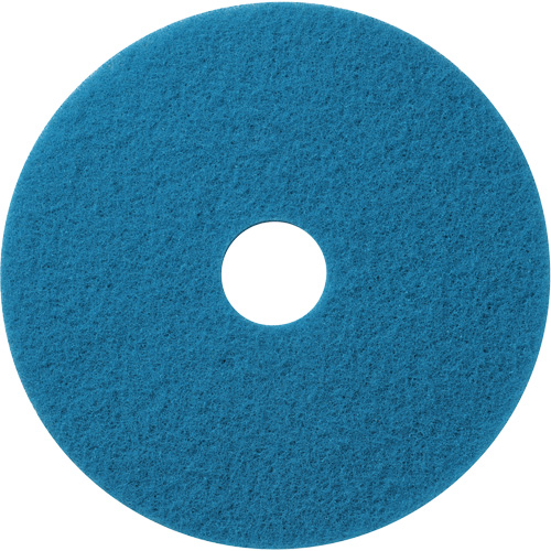 Floor Pads, 12", Cleaning/Scrubbing, Blue TGS INDUSTRIEL