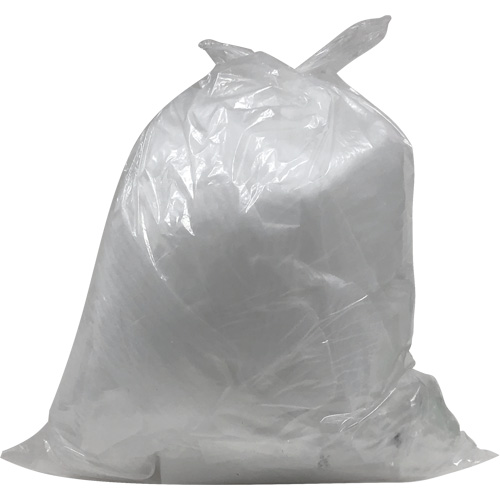 Sacs &agrave; d&eacute;chets de calibre industriel, T-Fort, 26" la x 36" lo, 1,2 mil, Transparent, Capacit&eacute; 45 L (12 gal.) TGS INDUSTRIEL