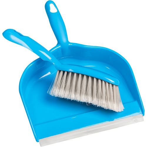 Brosse de comptoir avec porte-poussi&egrave;re, Plastique TGS INDUSTRIEL