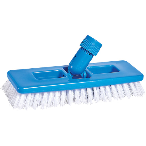 Universal Scrub & Grout Brush, 9" L, Polypropylene Bristles, White TGS INDUSTRIEL