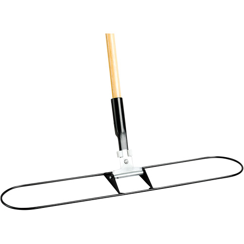 Clipper Dust Mop Frame & Handle, 24", Metal TGS INDUSTRIEL