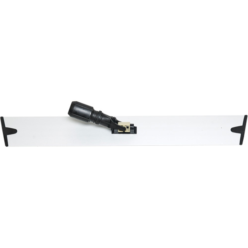 Support de vadrouille &agrave; &eacute;pousseter en microfibres &agrave; boucles et crochets, 24", Aluminium TGS INDUSTRIEL