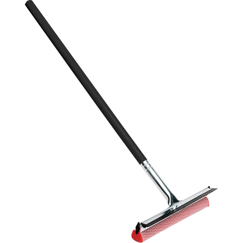 Car Squeegee, 10", Rubber, Stainless Steel Frame TGS INDUSTRIEL