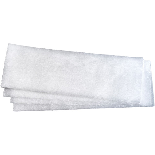 Static Attack Mop Sheets, Polyethylene, White TGS INDUSTRIEL