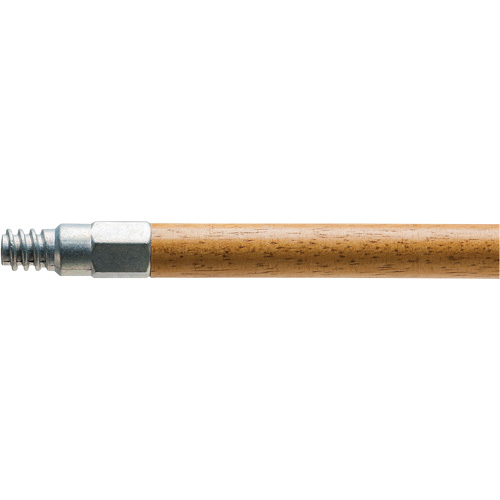 Manche en bois avec embout en m&eacute;tal, Bois, Pointe Filetage ACME, 15/16" dia, 54" lo TGS INDUSTRIEL