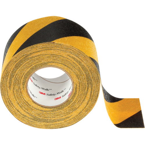 Safety-Walk Slip-Resistant General Purpose Tape, 4" x 60', Black & Yellow TGS INDUSTRIEL