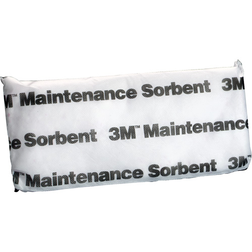 Tampon absorbant de maintenance, Huile seulement, 15" lo x 7" la, 12,6 gal absorption/pqt TGS INDUSTRIEL