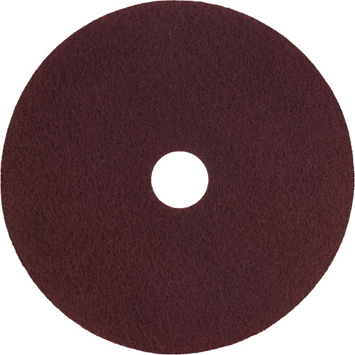 Natural Blend Pad, 13", Scrubbing, Maroon TGS INDUSTRIEL