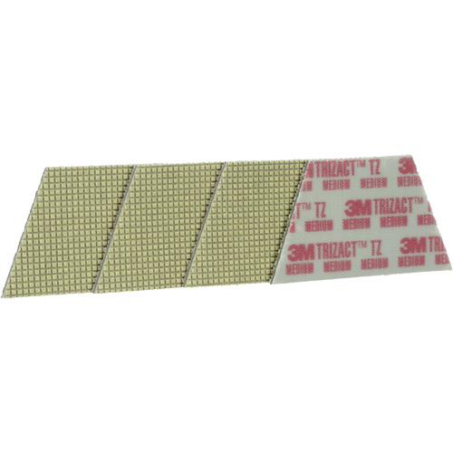 Tampon abrasif Trizact Diamond TZ, Ponçage/Polissage, Rouge TGS INDUSTRIEL
